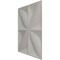Ekena Millwork 11 7/8in. W x 11 7/8in. H Helene EnduraWall Decorative 3D Wall Panel Covers 0.98 Sq. Ft. WP12X12HEDVG - alternate 3